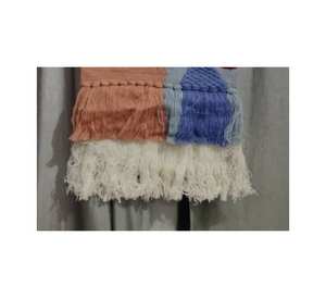 Tapisserie murale bohème en macramé de haute qualité, faite à la main en coton - 40x30 pouces, décoration murale bohème, taille sur mesure - Product Image 4