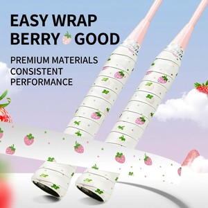 Overgrip per Racchetta da Tennis Personalizzato, Nastro Adesivo Morbido in PU da 0,7mm con Motivi Floreali, Panda e Galassia per Alte Prestazioni - Product Image 1