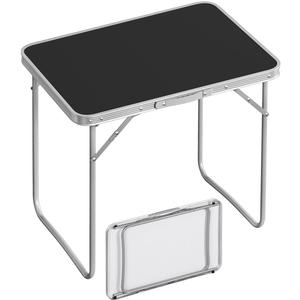 Table de camping pliante portable pour pique-nique en plein air, avec étui en fer et poignée effet bois, idéale pour la vente par correspondance - Product Image 5