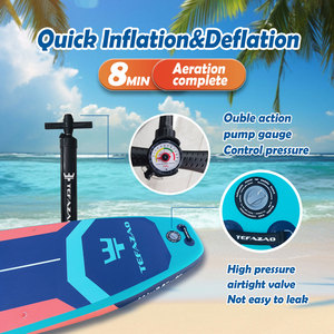 Planche de surf <span class=keywords><strong>gonflable</strong></span> SUP de 10'6''x35''x6'' pour sports nautiques, avec logo personnalisé en gros - Product Image 6