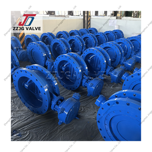 Válvula de Bola Rotatoria con Cuerpo de Hierro Fundido/Hierro Dúctil y Sellado Suave de PTFE para Suministro de Agua, Sellado Bidireccional, Cero Fugas Reliable Se - Product Image 1