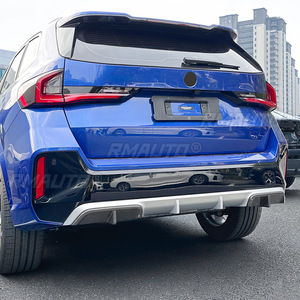 ชุดแต่งกันชนหลัง BMW X1 IX1 U11 M Sport 2023+ ดิฟฟิวเซอร์ลิปสปลิตเตอร์ สปอยเลอร์กันชนหลัง อุปกรณ์ตกแต่งรถยนต์ - Product Image 5