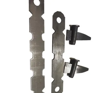 混凝土建筑材料中铝成型扎带和附件及硬件的全扎带和标称扎带
