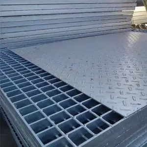 Cheap Prices China Corrosion Resistance Metal Building Materials Steel Grid Composite Steel Grating For Warehouse
