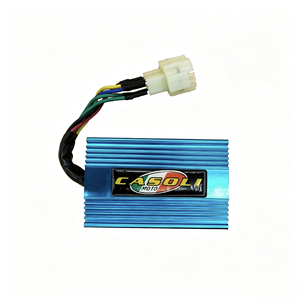 אופנוע <span class=keywords><strong>DC</strong></span> <span class=keywords><strong>CDI</strong></span> סליל הצתה 4+2 פינים סגסוגת אלומיניום זהב ביצועים גבוהים - Product Image 1