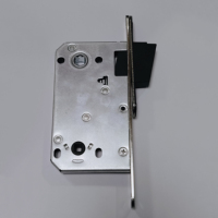 BBDHOME Serrure à mortaise magnétique silencieuse moderne 8550 9050 pour porte intérieure en fer et zinc WPC, corps de serrure antivol à clé