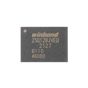 HXC W25Q128JVEIQ WSON-8-EP(6x8) nor FLASH IC in Stock Fast Delivery Integrated Circuit ICs nor FLASH Memory IC Chip W25Q128JVEIQ - Product Image 1