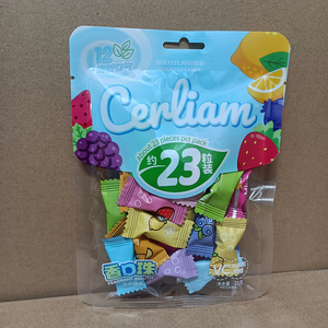 Caramelo Comprimido de Azúcar Perla Aliento Fresco Caramelos de Vitamina <span class=keywords><strong>C</strong></span> Sin Azúcar Pastillas con Sabor a Frutas Caramelos Surtidos - Product Image 4