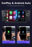 Lecteur multimédia vidéo Android 1din pour Fiat Grande Punto Linea 2007-2012 Navigation GPS Car-play Wifi