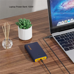 Banco de Energía para Portátil PD de 100W, 25000mAh de Alta Capacidad, Cargador Portátil con Doble USB-A, <span class=keywords><strong>Carga</strong></span> Rápida de 22.5W, Batería Externa - Product Image 1