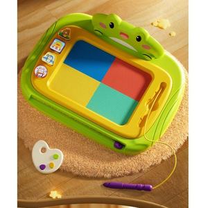 Mesa de Pintura Educativa para Niños, Pizarra Magnética DIY, Juguetes de Dibujo con Formas de Dibujos Animados para Niños - Product Image 3