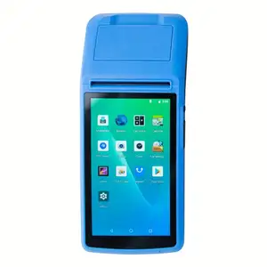 Handheld Pda 3g Android System Device With Receipt Printer Scanning Qr Code For Restaurant