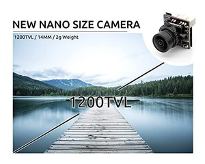 Caméra analogique Caddx 1,8 mm 1200TVL avec OSD 2g pour pièces de drone - Product Image 3