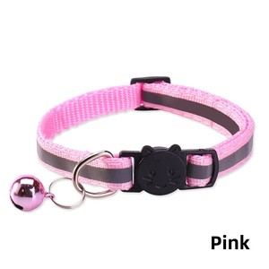 Collares para Gatos con Hebilla de Seguridad y Diseño de Orejas Redondas en 14 Colores, con Placa de Identificación - Product Image 6