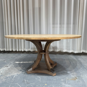 Tùy Chỉnh Hiện Đại Cao Cấp Sồi Soild Bằng Gỗ Vòng Bàn Ăn - Product Image 5