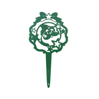Support de spirale anti-moustiques en métal personnalisé, design de Noël pour la maison, idéal pour les pots de fleurs et le jardinage