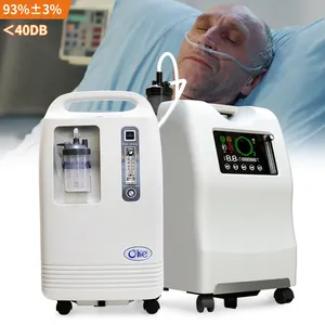 Olive Medical Oxigen HFT Therapy Equipment Concentrador De Oxigeno Portatil 10l Continuous Flow Portable Oxygen Concentrator