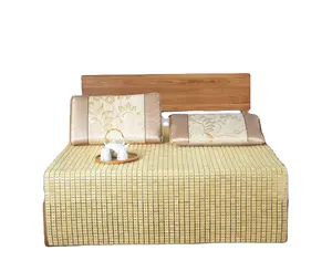NATURAL BAMBOO BEDDING MAT 120X180CM LIVING ROOM BED SPECIFIC USE AND HOME COOL IN SUMMER