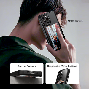 Magnetic Phone <strong>case</strong> NFC E Ink Screen Photo Stand <strong>Case</strong> For IPhone 16 Pro Max Smart Display Screen DIY Photo Cover For IPhone