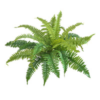 Feuilles de fougère persane artificielles, plantes murales en soie synthétique, verdure artificielle pour l'aménagement paysager et la décoration de la maison et du bureau