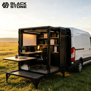 Módulo <span class=keywords><strong>de</strong></span> Oficina Móvil Minimalista para Camionetas, Espacio <span class=keywords><strong>de</strong></span> Trabajo Inteligente para la Vida <span class=keywords><strong>de</strong></span> Nómadas Digitales - Product Image 1