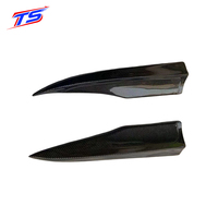 Diffuseur arrière en fibre de carbone W204 C63, garniture de pare-chocs arrière, séparateur arrière pour Mercedes Benz Classe C W204 C63 Lci
