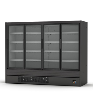 Réfrigérateur commercial à porte vitrée avec refroidissement par air, équipement de congélation - Product Image 3