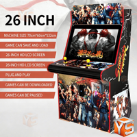ZDYS Prix d'usine Machine d'arcade rétro de table avec joystick, Console tout-en-un Pandora Box 10000 jeux pour enfants, adultes et fêtes