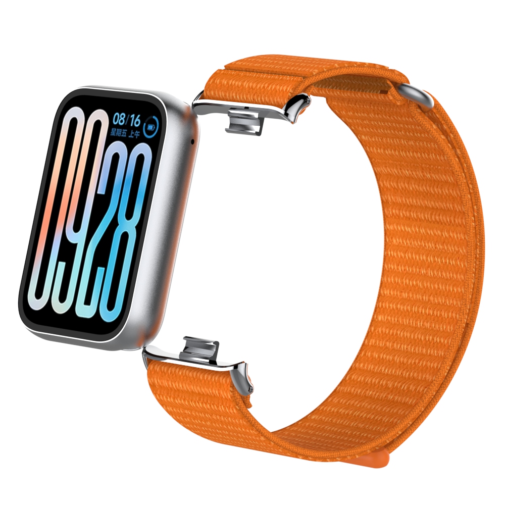 Suitable for Xiaomi Band 9pro Watch Strap with Two Nylon Loops and Mi8pro High-value Redmi Watch 4 Wrist Strap