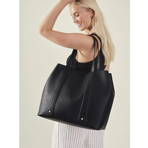 Bolso de hombro de cuero genuino 100% de alta calidad para damas, bolso de mano moderno y duradero diseñado para el trabajo y los viajes - Product Image 1