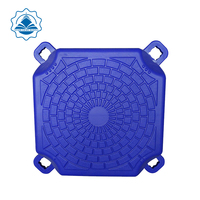 Bouée de plate-forme de quai flottant de ponton de flotteur de bateau en plastique de HDPE pour des approvisionnements marins