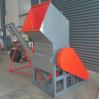 Broyeur de plastique recyclé largement utilisé, machine portable de broyage de bouteilles en plastique à vendre