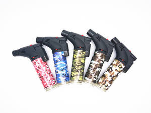 2025 New Fashionable Electronic Roast Jobon Jet Slant <b>Torch</b> Lighter with Gas Refillable - Product Image 5