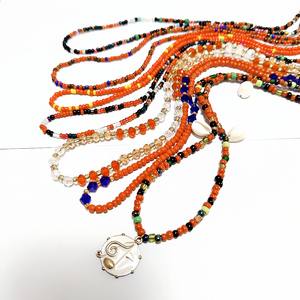 Perles de taille africaines colorées chaîne de corps à lacets bijoux de taille perles de taille en gros - Product Image 2