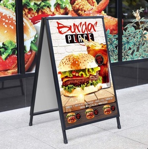 Exhibidores de Pancartas Portátiles y Duraderos para Publicidad Comercial, Eventos y Marca, Resistentes al Agua y Ligeros para Uso en Interiores y Exteriores - Product Image 2