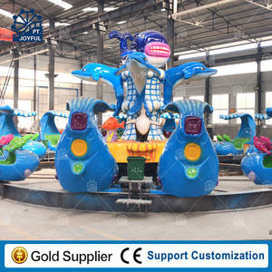 Parc à thème bon marché certifié CE style océan Luna Park parc d'attractions pour enfants manèges Shark Island Ride à vendre - Product Image 4