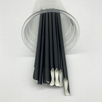 Vente en gros de pailles en papier compostables de haute qualité Pailles jetables Boba Bubble Tea