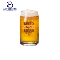 Usine Peut Forme Gobelet En Verre Soda Cola Tasse Impression Personnalisée Logo Bar Boire De La Bière Pilsner Pinte Sublimation Verre Tasse De Bière