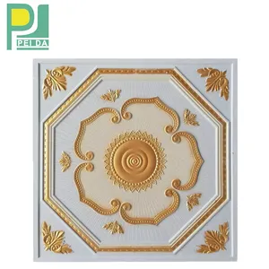 Belle Fleur Conçoit Verre Plâtre De <span class=keywords><strong>Paris</strong></span> Plafond Nouveau - Product Image 1