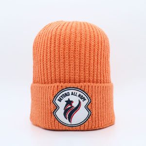 Custom High Quality Embroidery Fisherman Beanie <b>Hats</b> for Adults Winter Image Style With Printing Pattern for Beach Use - Product Image 3