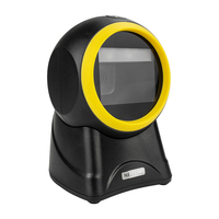 Escáner de Código de Barras de Escritorio USB COM Omnidireccional NETUM RADALL 1D 2D, Lector de Manos Libres, 200 Escaneos/Segundo, para Supermercados