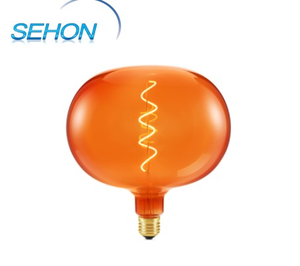 Homeuse Décoratif Grandes <span class=keywords><strong>Ampoules</strong></span> G220 E26/E27 Vert Bleu rose Noir clair Plein Verre Led Globe Filament Ampoule - Product Image 3
