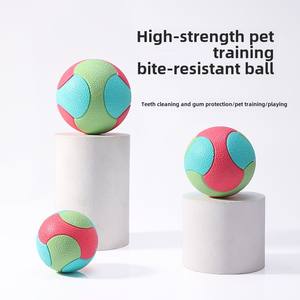 Balle élastique <span class=keywords><strong>de</strong></span> test <span class=keywords><strong>de</strong></span> morsure écologique pour <span class=keywords><strong>chien</strong></span> et chat pour animaux <span class=keywords><strong>de</strong></span> compagnie pour l'entraînement à l'auto-divertissement balle interactive silencieuse pour animaux <span class=keywords><strong>de</strong></span> compagnie - Product Image 4