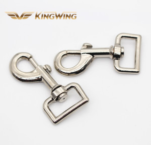 Khóa dây xích chó đầu vuông bằng thép không gỉ, móc xoay chắc chắn, khóa kim loại bền, đúc chính xác - Product Image 6