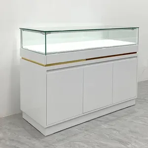 Orta doğu Modern elmas ekran mağaza mobilya takı vitrin kabinleri takı mağaza vitrini