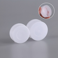 Boîte d'emballage cosmétique industrielle en gros, en plastique blanc, pour échantillons de crème ou pommade, petite boîte de 1 mm d'épaisseur