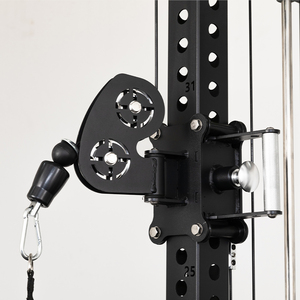 Venta al por mayor de fábrica: Componente deslizante rápido Smith multifunción para rack de potencia Fly Bird <span class=keywords><strong>con</strong></span> <span class=keywords><strong>polea</strong></span> de aleación de aluminio y accesorios universales - Product Image 3