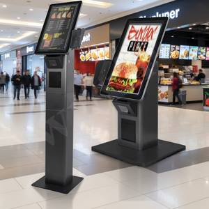 Kiosco de Autoservicio para Hoteles, Restaurantes y Supermercados, Todo <span class=keywords><strong>en</strong></span> Uno, Pantalla Táctil de Doble Cara, Kiosco de Pago Automático - Product Image 4