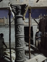 Molde de Columna de Plástico ABS Reutilizable de 30 cm, Molde de Hormigón de Alta Resistencia, Pilar para Puerta Exterior, Decoración para Bodas y Fiestas