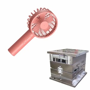 Custom ABS Plastic Handheld <b>Small</b> Electric Fan Shell Housing Cover Injection Molding Service Plastic Mould - Product Image 2